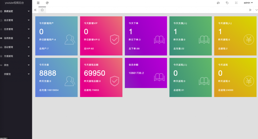 图片[19]-二开多语言VUE国际版影视电影返利任务平台源码/余额宝理财-新码网