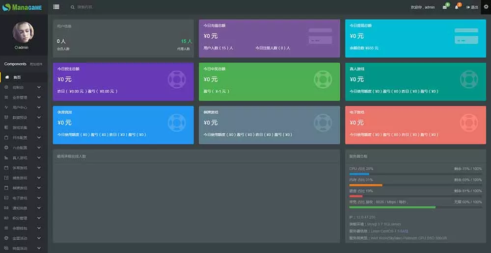 【完美修复版】天恒版通亚娱乐版本+双玩法盘口+独立代理系统插图5 【完美修复版】天恒版通亚娱乐版本+双玩法盘口+独立代理系统插图5
