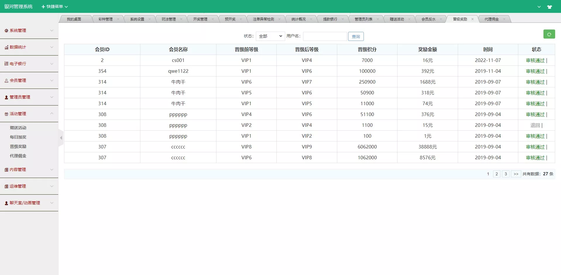 【大富改版语言】越南团队ssc源码+越南语cp+开奖有修复插图8