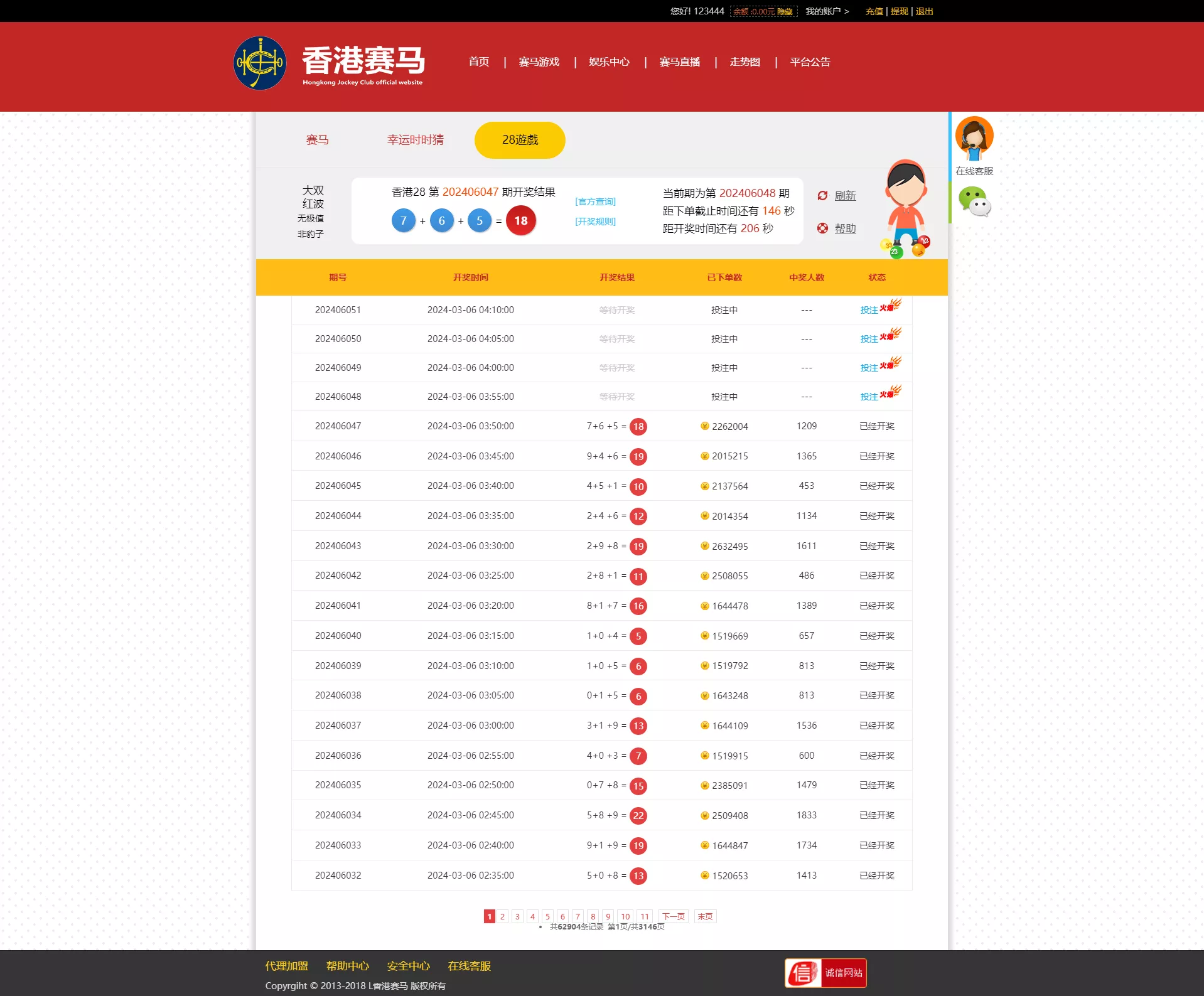 【香港赛马游戏】幸运时时彩+28游戏+完美运营插图3