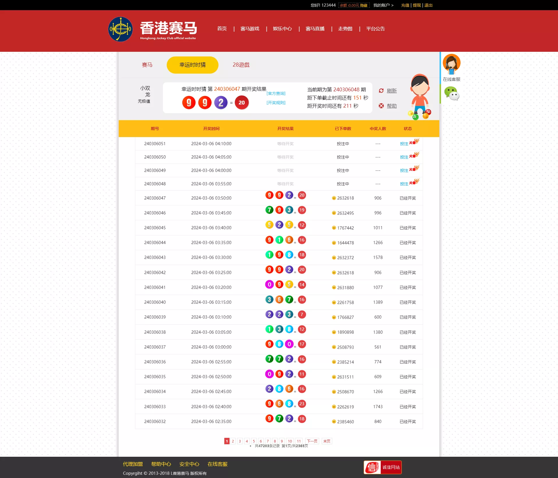 【香港赛马游戏】幸运时时彩+28游戏+完美运营插图2