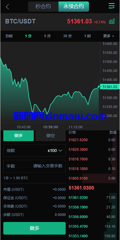 图片[7]-新UI多语言海外交易所/永续合约/秒合约/锁仓挖矿/前端uniapp-新码网