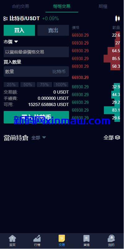 图片[7]-新版UI交易所系统/海外微盘系统/币币合约期权交易源码-新码网