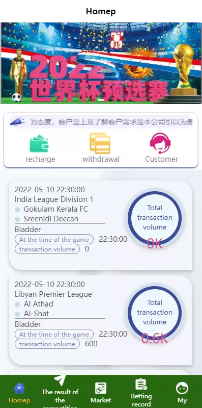【反波胆系统】usdt充值+双语言球盘+足球下注系统+前端VUE源码插图