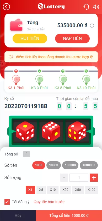 【越南语快三游戏】竞猜下注游戏+越南游戏+控制开奖插图1