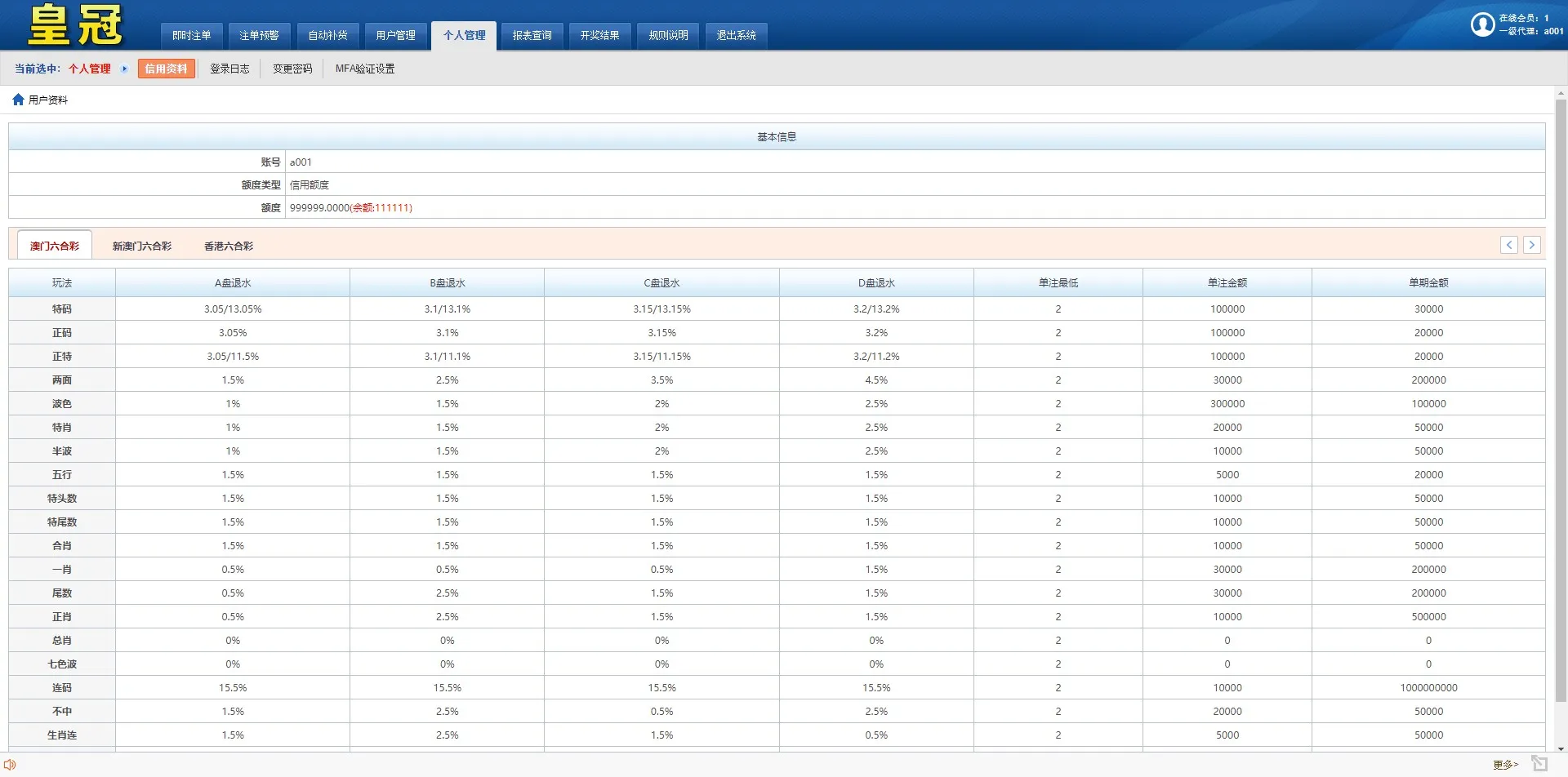 【澳门六合彩OA信用盘双面盘】皇冠六合彩OA系统+完整可运营插图21