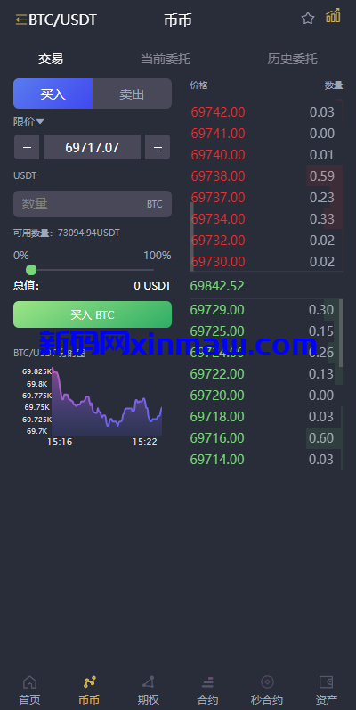 图片[4]-多语言交易所系统/秒合约/期权/合约/新币申购/投资理财-新码网