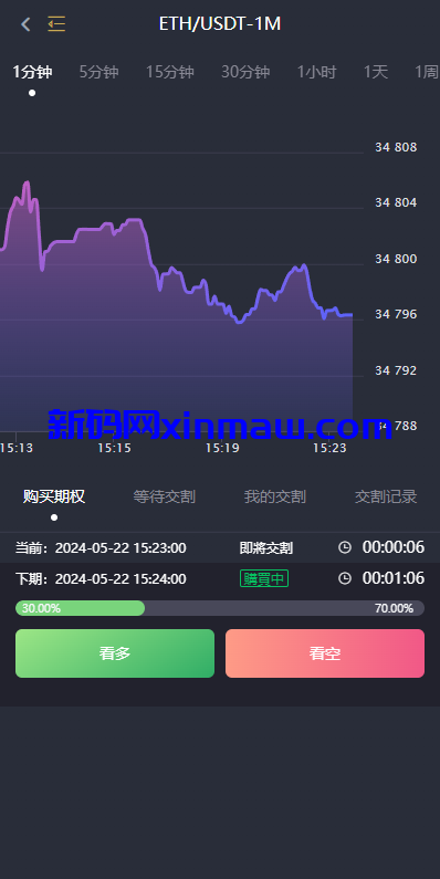 图片[6]-多语言交易所系统/秒合约/期权/合约/新币申购/投资理财-新码网