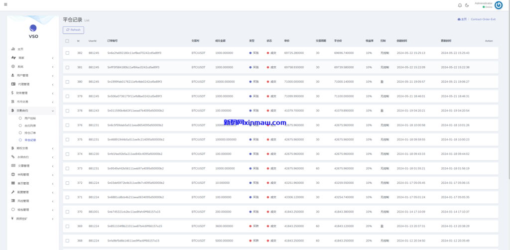 图片[29]-多语言交易所系统/秒合约/期权/合约/新币申购/投资理财-新码网