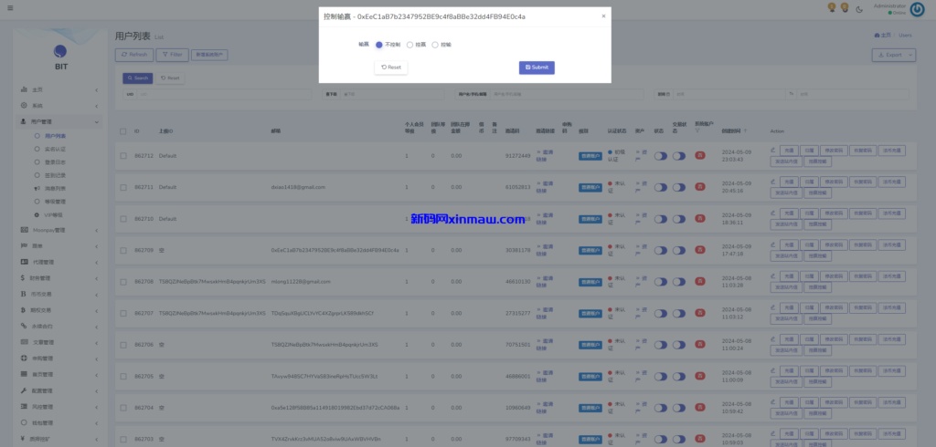 图片[18]-新UI多语言交易所系统/DAPP登陆/合约/期权交易/质押申购-新码网