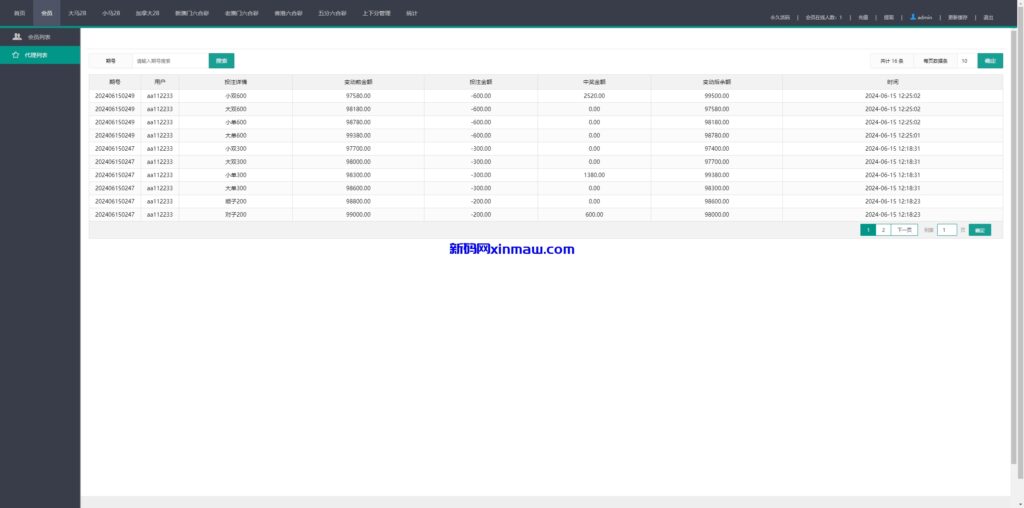 图片[15]-28游戏源码/时时彩游戏系统/28竞猜源码/Cp系统批量预设开奖-新码网