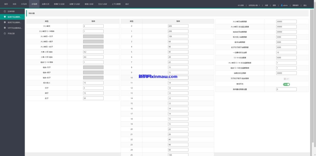 图片[17]-28游戏源码/时时彩游戏系统/28竞猜源码/Cp系统批量预设开奖-新码网