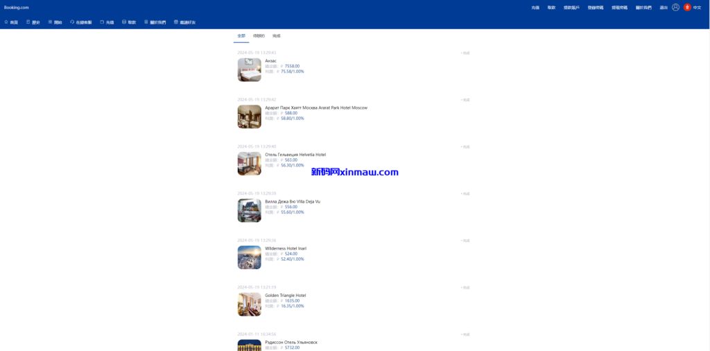 图片[13]-新版UI海外酒店抢单刷单/酒店抢单连单卡单/PC手机自适应-新码网