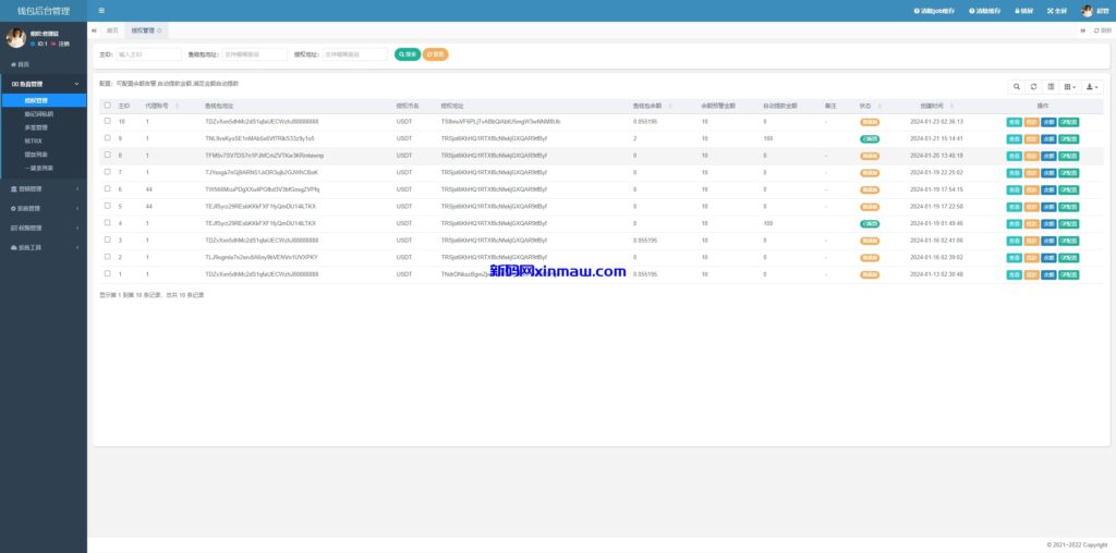 图片[2]-四链授权+多签盗U集合/带TG机器人通知/80套模板/内置IM假钱包-新码网