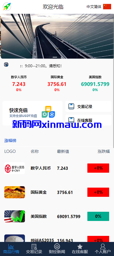 图片[4]-证券微交易系统/期货微盘源码/时间盘投资理财-新码网