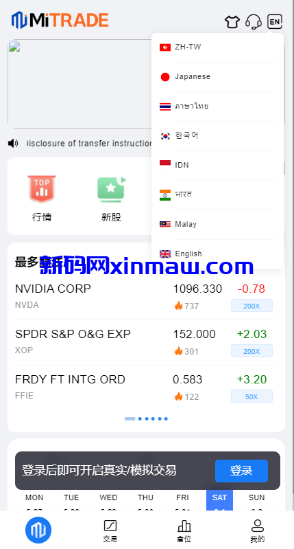 图片[2]-综合盘股票系统/海外多语言股票系统/股票配资交易策略源码-新码网