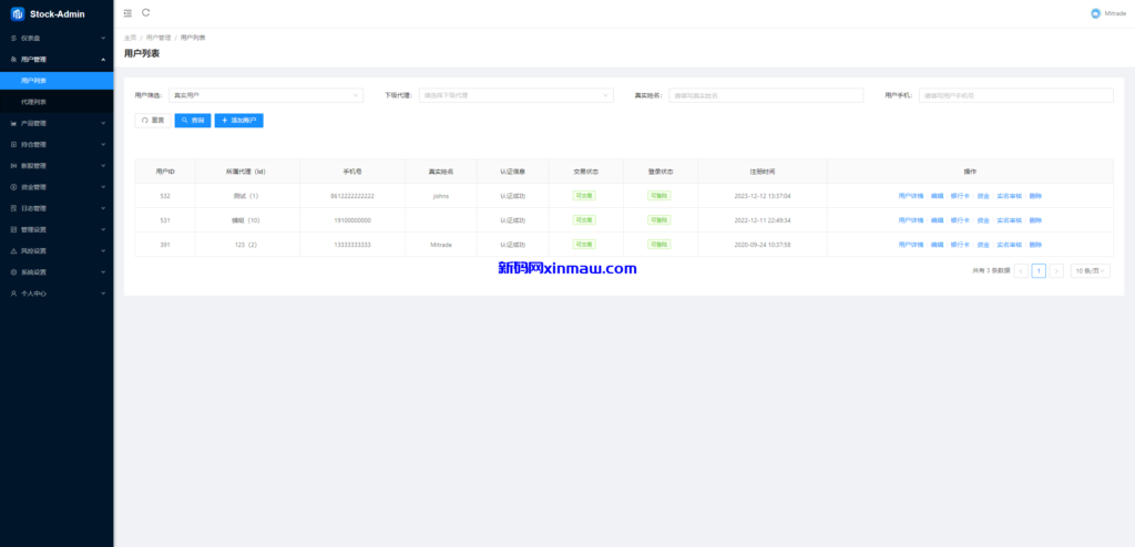 图片[17]-综合盘股票系统/海外多语言股票系统/股票配资交易策略源码-新码网