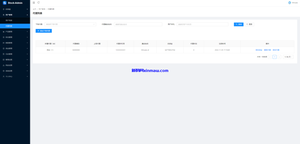 图片[18]-综合盘股票系统/海外多语言股票系统/股票配资交易策略源码-新码网