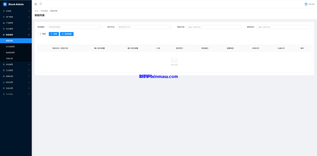 图片[23]-综合盘股票系统/海外多语言股票系统/股票配资交易策略源码-新码网