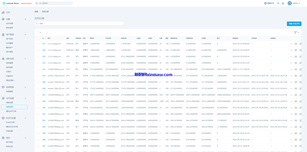 图片[22]-海外FX7综合外汇交易所系统/合约挂单交易/秒合约交易/K线全局控-新码网