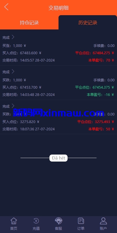 图片[17]-PC自适应微盘系统/微交易所/伪交易所/利息宝/单控全控-新码网