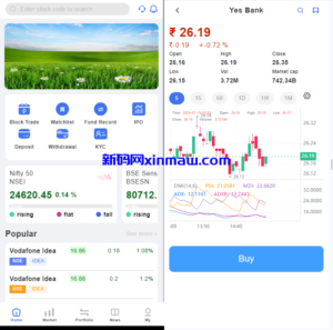 印度股票系统/海外多语言股票/杠杆交易/新股申购/大宗交易-新码网