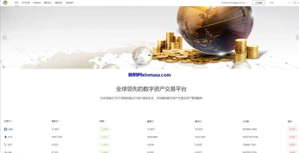 图片[1]-多语言外汇虚拟币交易所/平台币/ieo认购/理财-新码网