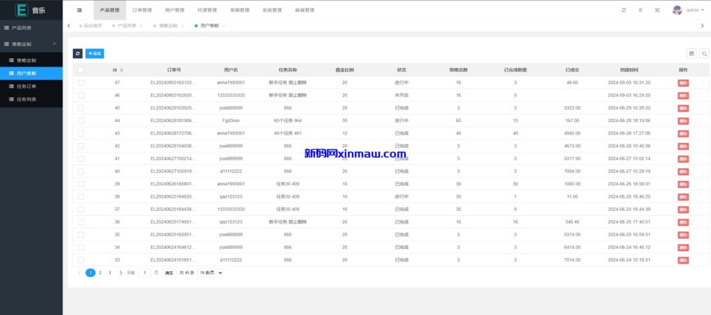 图片[12]-多语言音乐刷单系统/海外音乐资金盘/策略组派单/前端uniapp-新码网