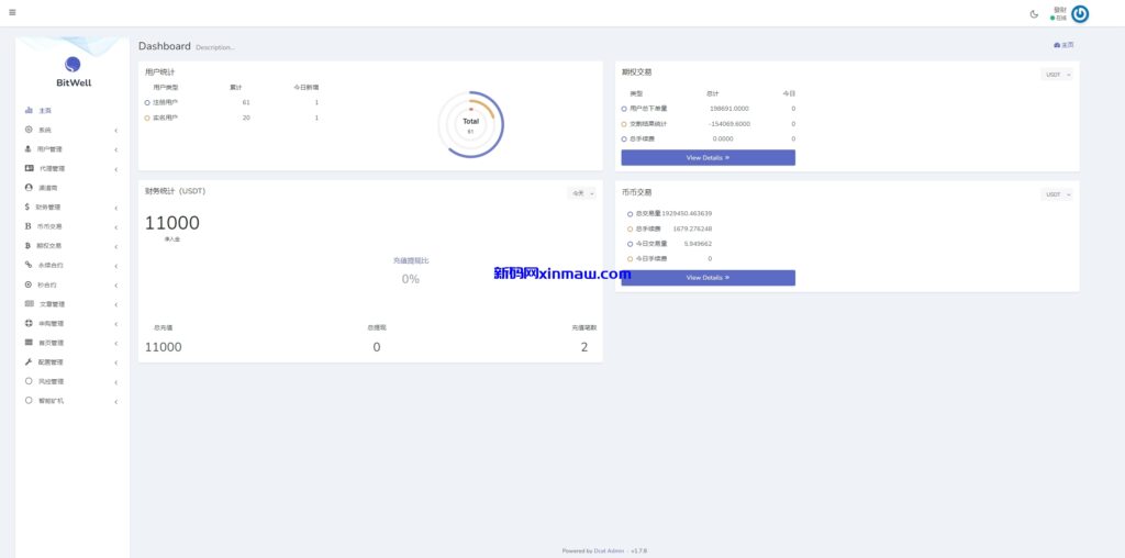 图片[13]-多语言仿OKX交易所/DAPP秒合约交易所/质押申购-新码网