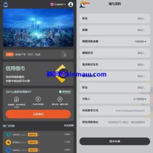 多语言借币系统/借币贷款/套路贷款/usdt贷款源码-新码网
