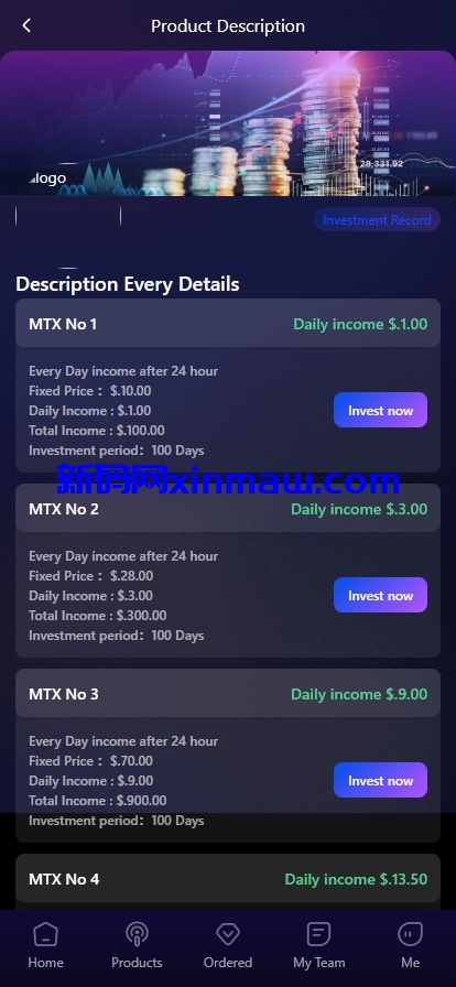图片[4]-新ui海外投资理财系统源码/三级分销-新码网