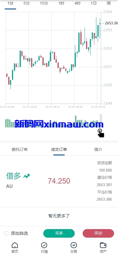 图片[6]-多语言VUE外汇期货微交易微盘系统源码-新码网