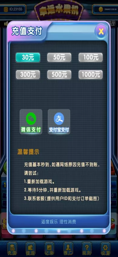 【H5水果机】带文本搭建教程插图1