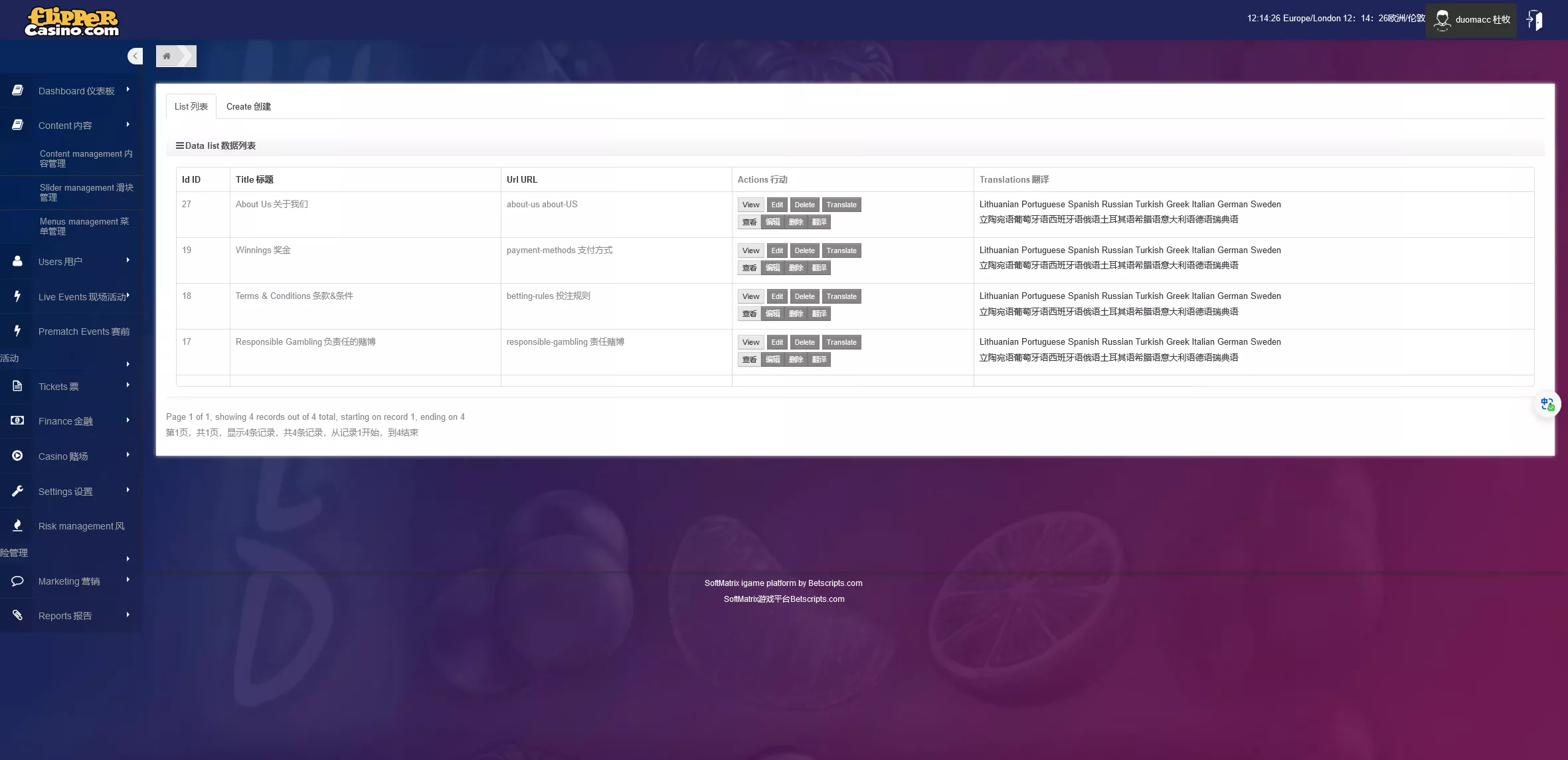 【海外游戏】Casino多语言海外电子游戏+带搭建文档插图16