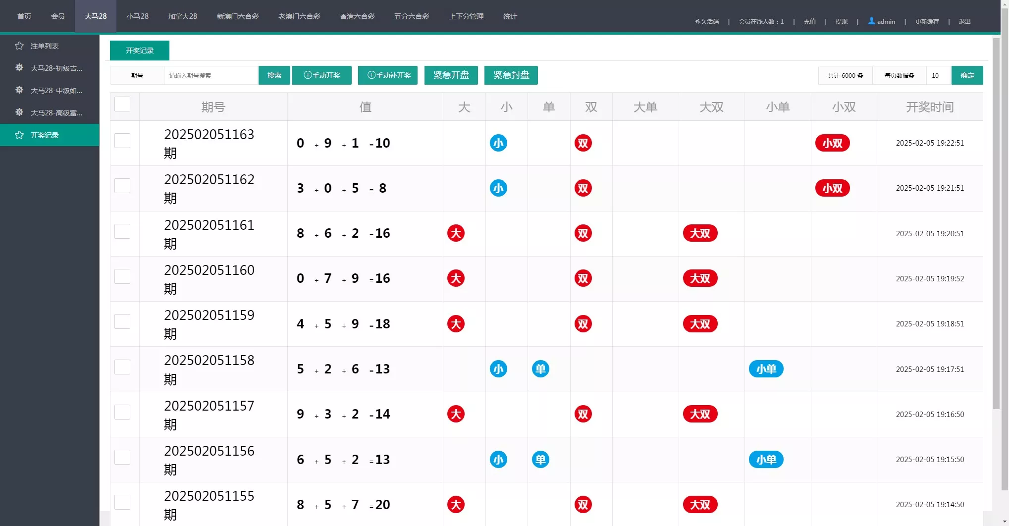 【加拿大28源码】时时彩游戏系统+28竞猜源码+后台系统预设开奖插图19