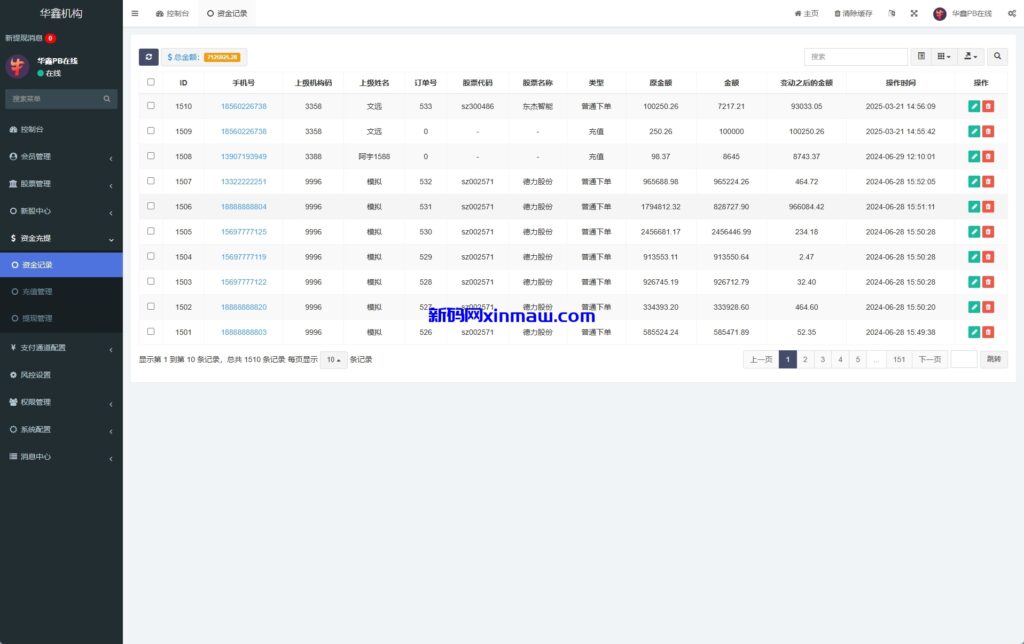 图片[14]-A股股票交易系统/新股申购/证券交易/前端VUE-新码网