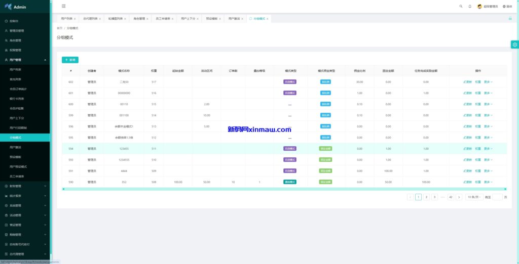 图片[19]-海外抢单刷单系统/手动派单/分组模式/余额宝/总代理/代理-新码网