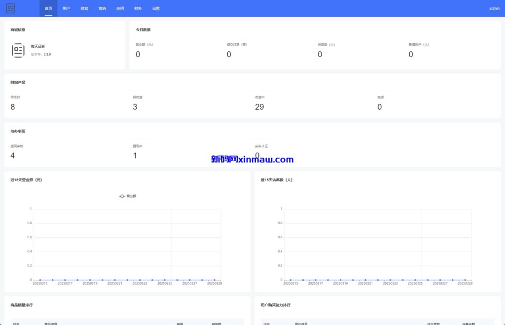 图片[10]-新版股权投资分红/投资理财/签到/三级分销-新码网