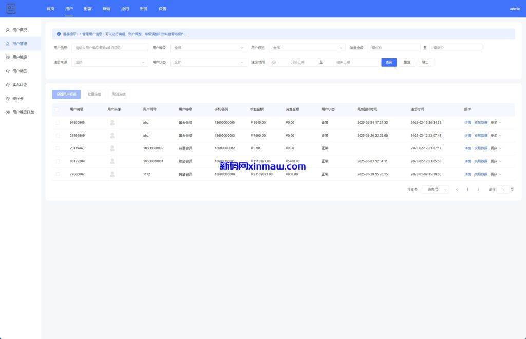 图片[11]-新版股权投资分红/投资理财/签到/三级分销-新码网