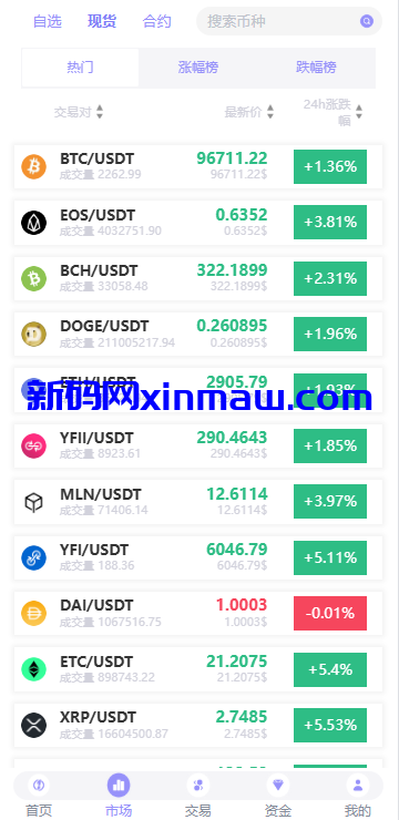 图片[2]-多语言JAVA交易所系统/永续/期权/质押/理财-新码网