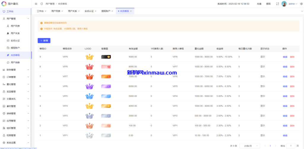 图片[22]-海外虚拟币量化交易系统/多语言量化理财/USDT自动充值-新码网