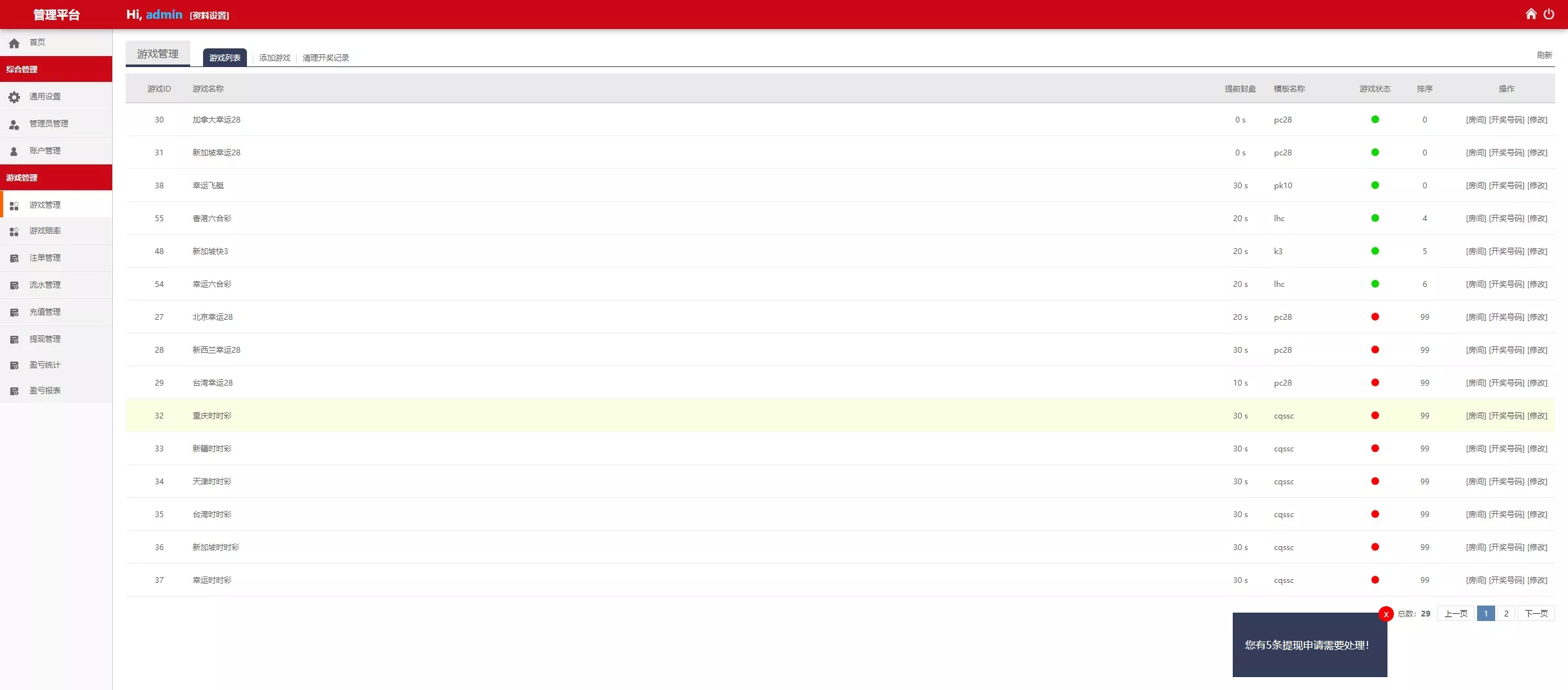 【多语言彩票源码】中彩娱乐二开彩票+可加彩种+自动下注机器人+完整代理插图20