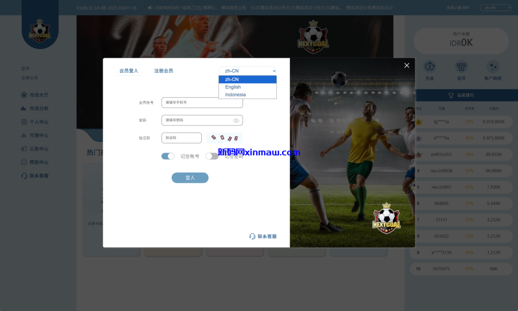 图片[1]-PC自适应反波胆系统/球盘源码/多级分销/充值返点-新码网