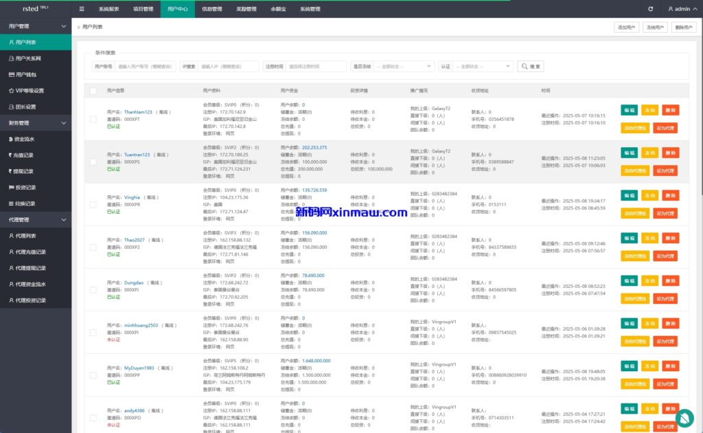 图片[13]-海外投资众筹系统/越南投资理财/前端VUE-新码网