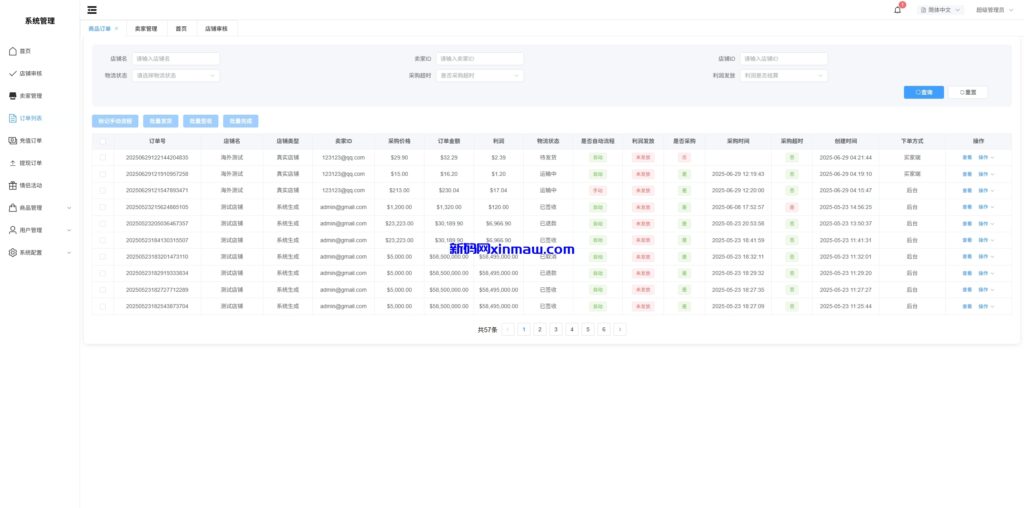 图片[33]-新版跨境电商系统/多语言商城/商家入驻/一键铺货后台下单-新码网