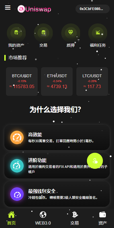 图片[1]-新版海外DAPP交易所/期权交易/质押/信用分-新码网