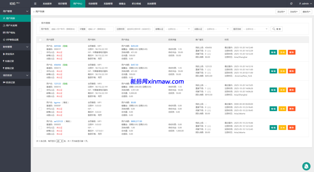 图片[13]-多语言虚拟币量化投资系统/海外币种投资/前端vue-新码网
