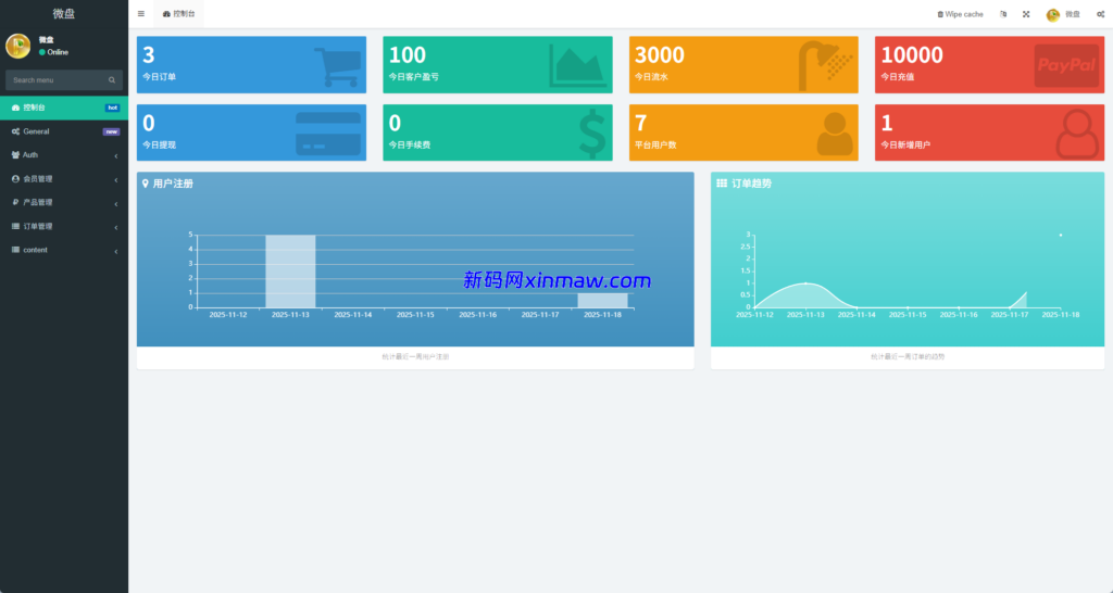 图片[13]-多语言微盘系统/虚拟币微交易/时间盘/秒合约-新码网