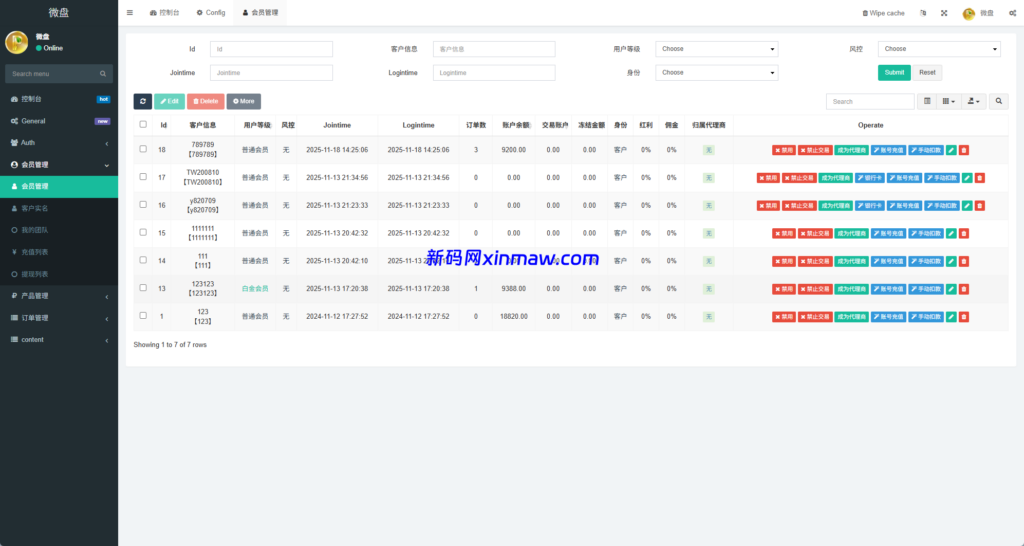 图片[15]-多语言微盘系统/虚拟币微交易/时间盘/秒合约-新码网