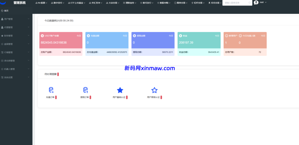 图片[19]-全新java综合交易所/加密货币/外汇/期货/美股/全开源综合交易所源码-新码网